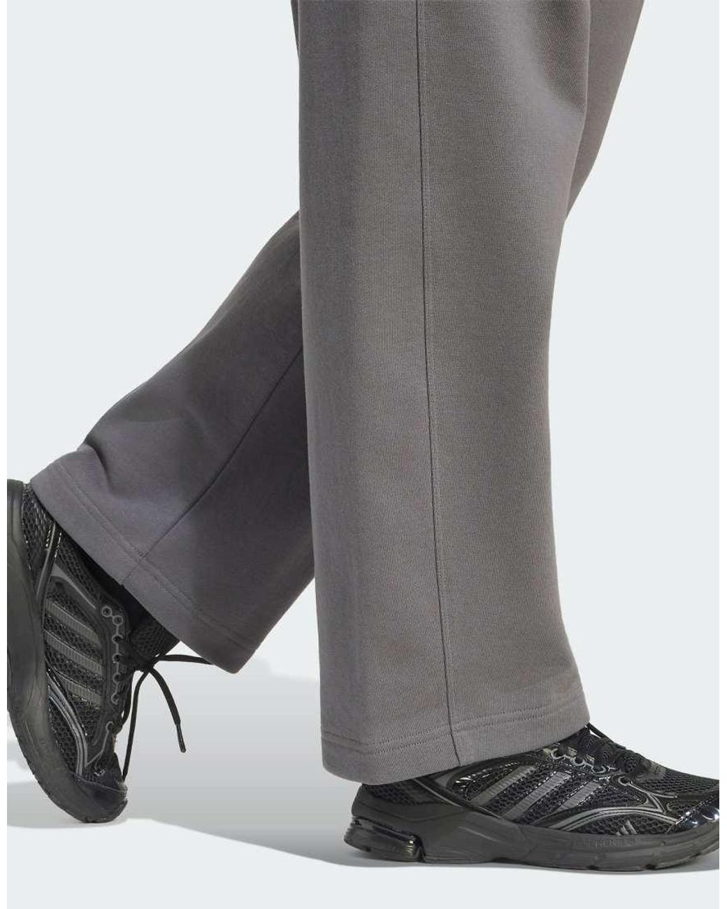 Adidas Originals Gray Adidas Kit Small Logo Barrel Pant