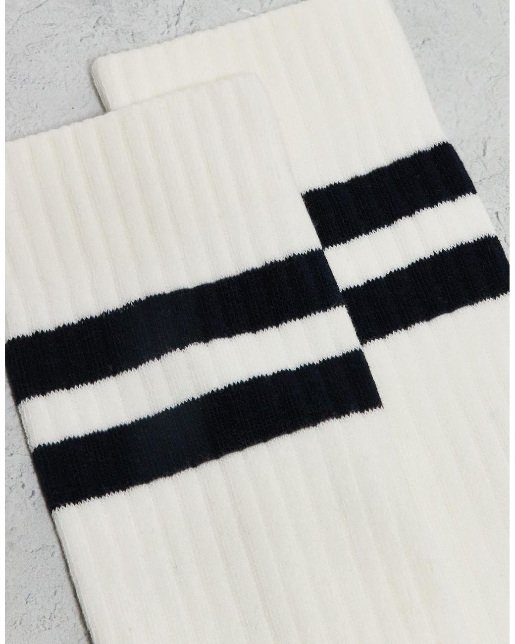ARKET White 2 Pack Athletic Socks for men