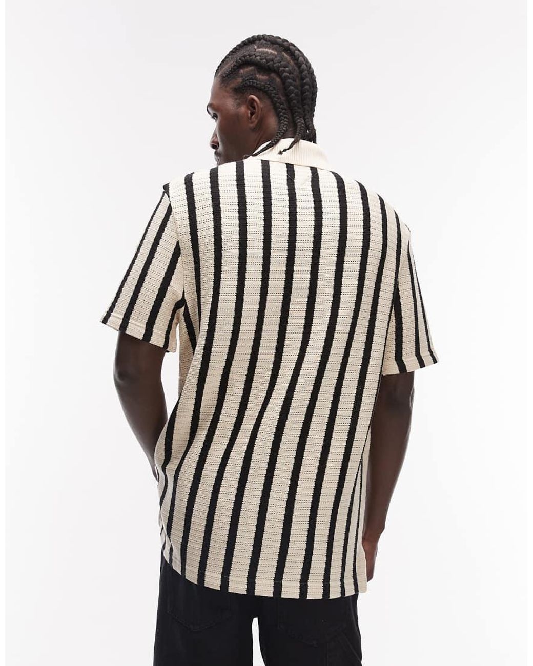 Tommy Hilfiger White Relaxed Fit Knitted Polo Shirt for men