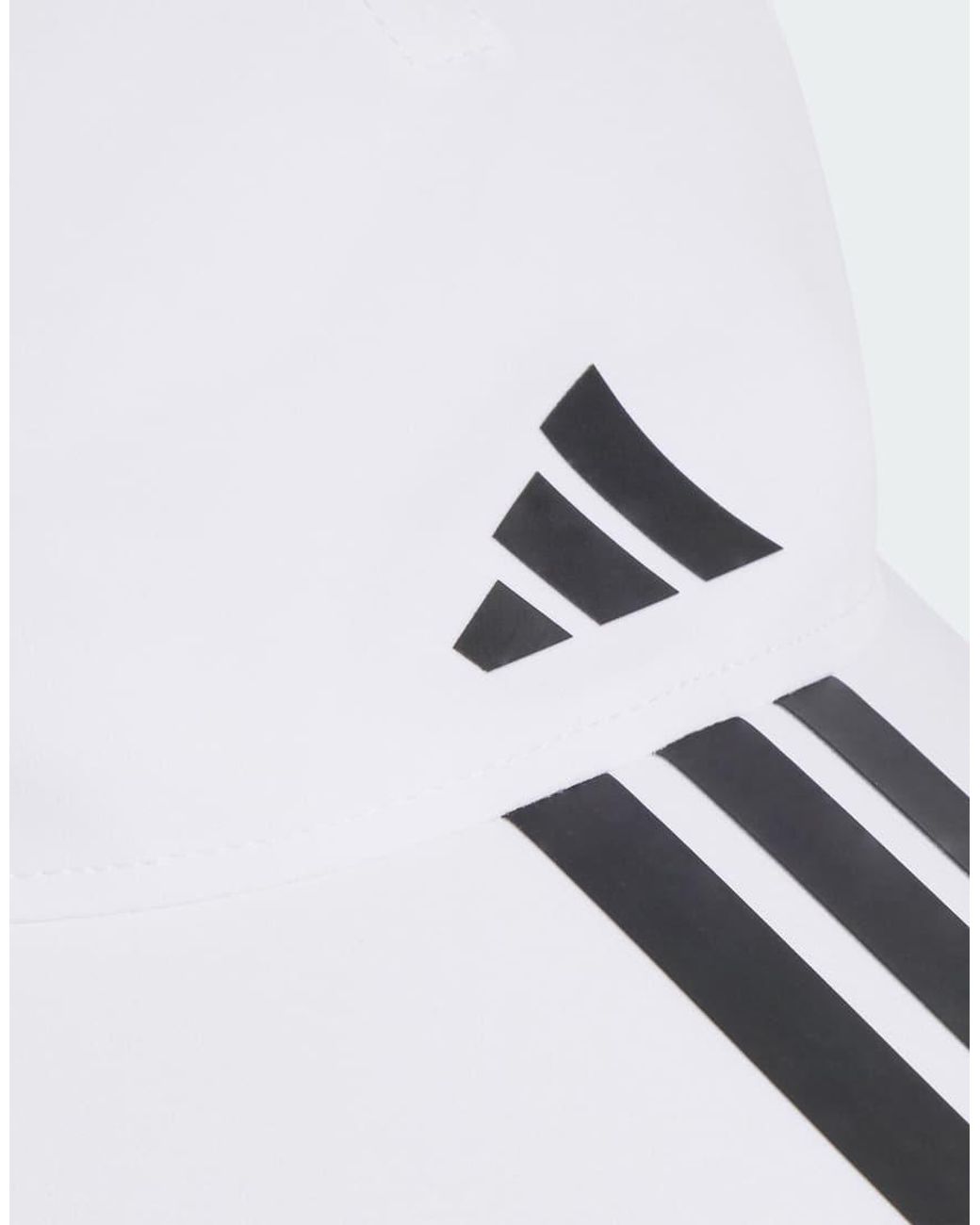 Adidas Originals White Baseball Cap 3-Stripes Climaproof