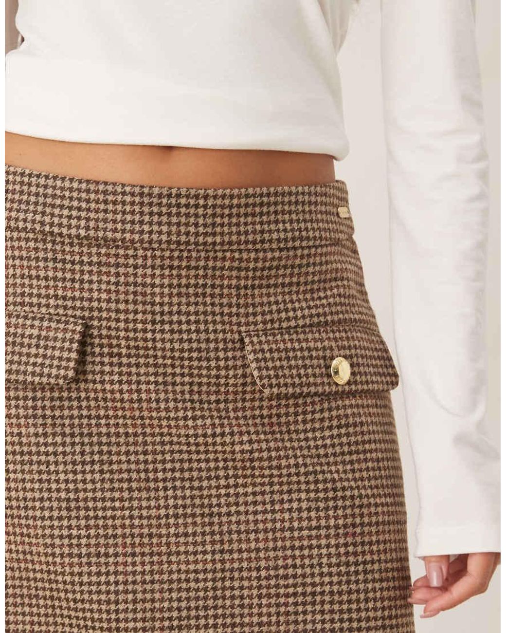 Barbour Natural Sophia Mini Skirt