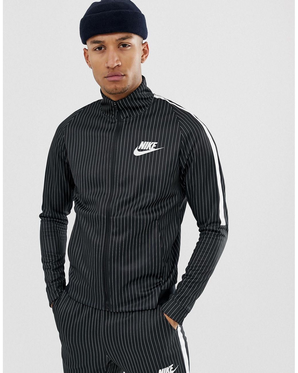 Nike Sportswear Track-Jacket mit Grafik in Schwarz für Herren | Lyst DE