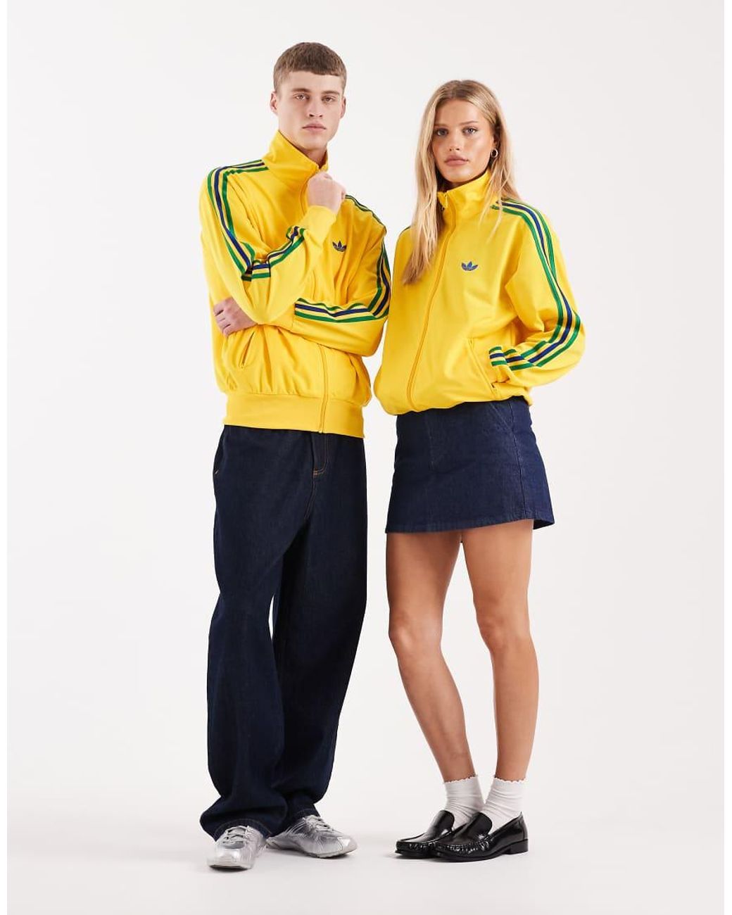 Adidas Originals Yellow Firebird Track Top