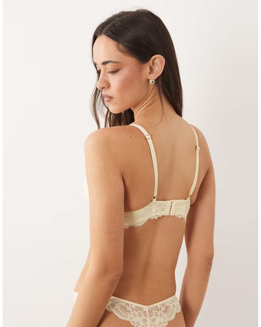 Boux Avenue Natural Aliyah Padded Plunge Bra