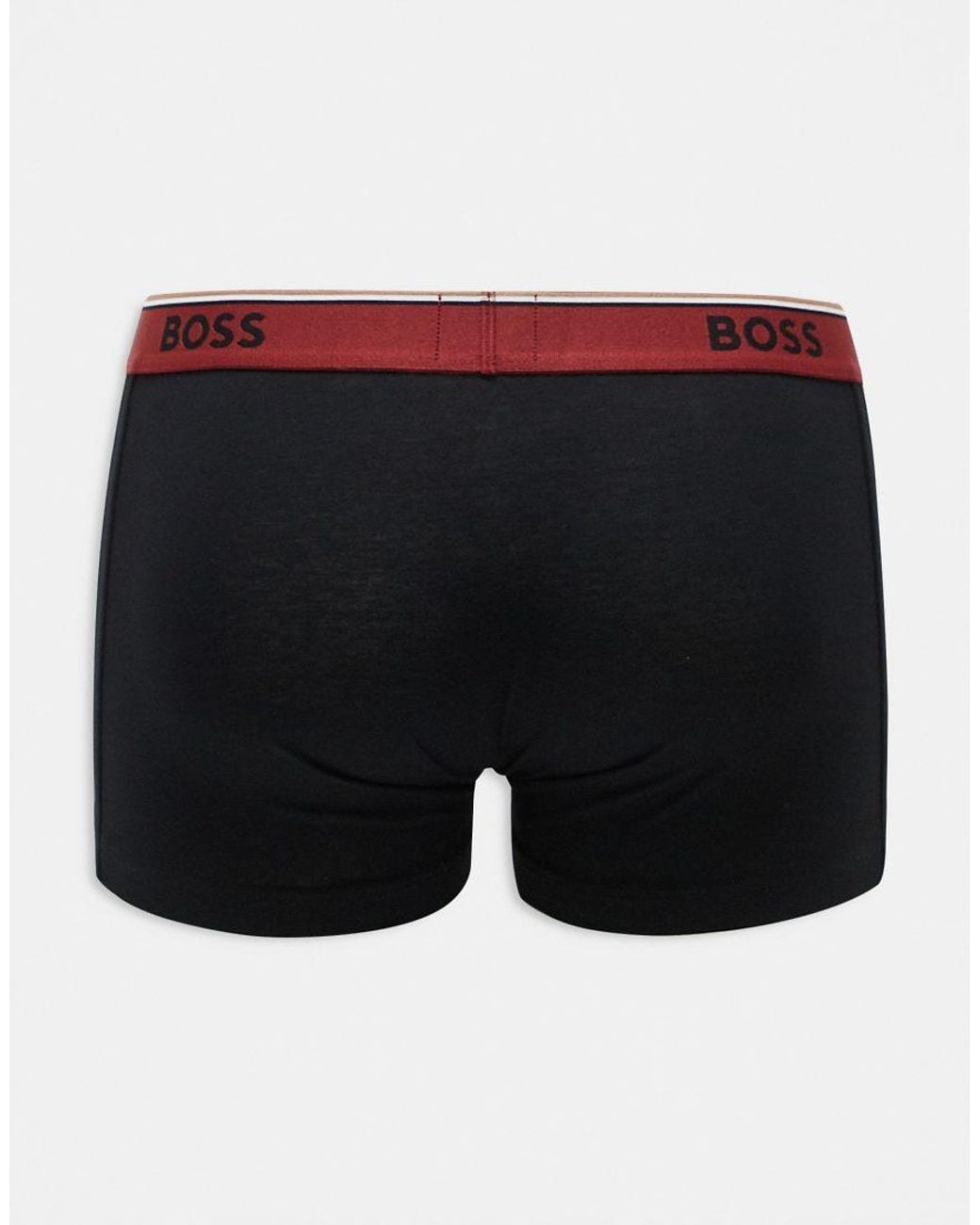 Boss Black 3 Pack Power Trunks for men