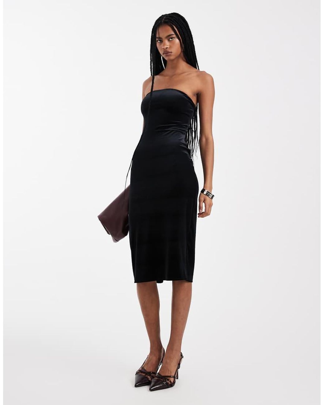 Commando Black Midi Dress