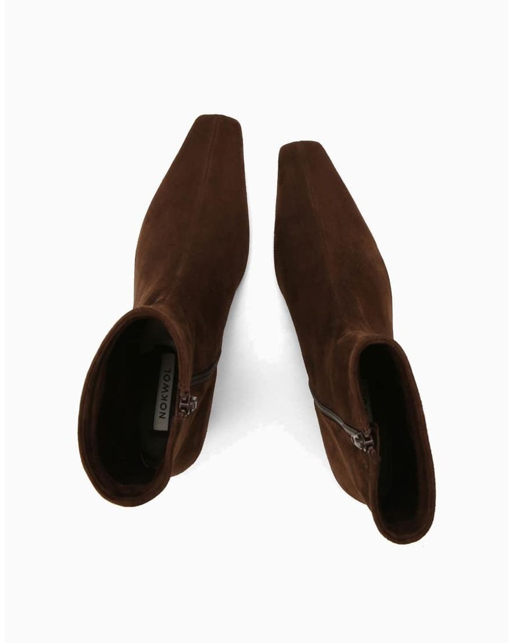 Nokwol Brown Rena Ankle Boots