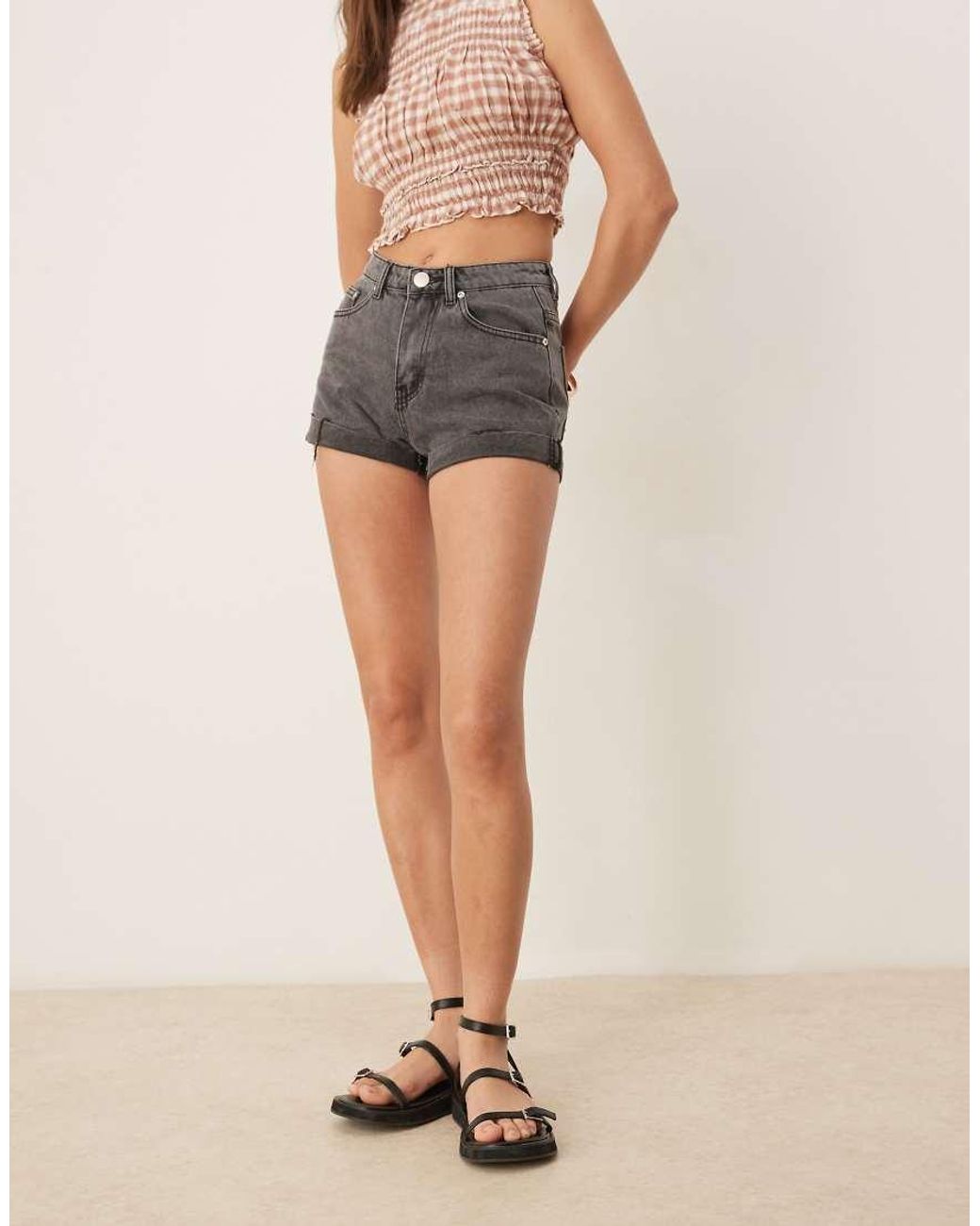 Glamorous Natural Denim Shorts