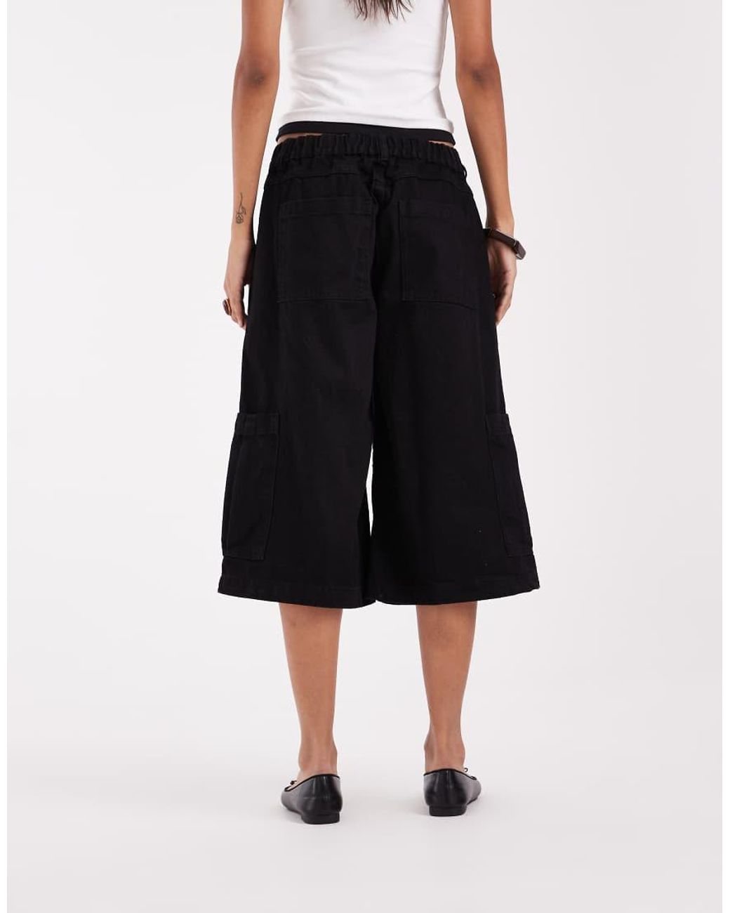 Jort Cargo-Marrón ASOS de color Black