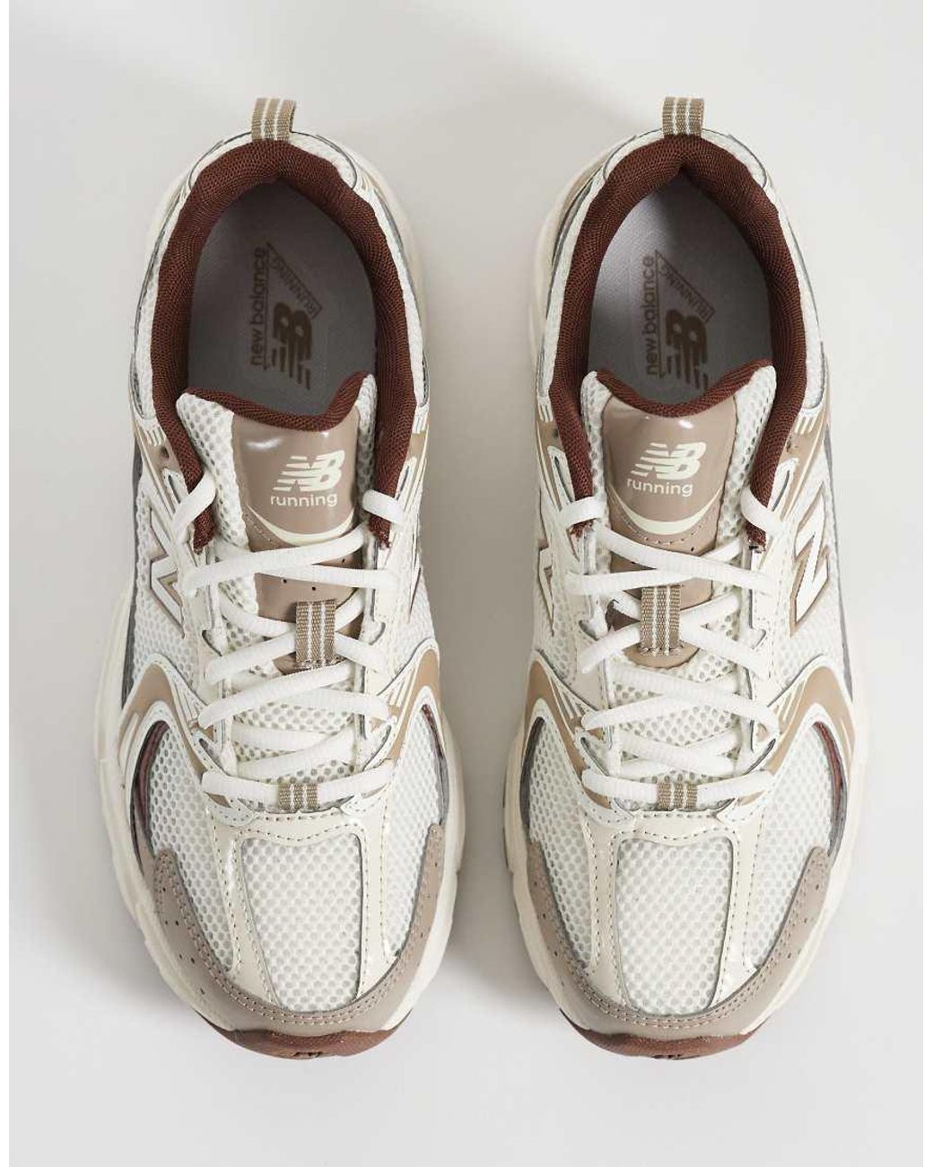New Balance White 530 Trainers