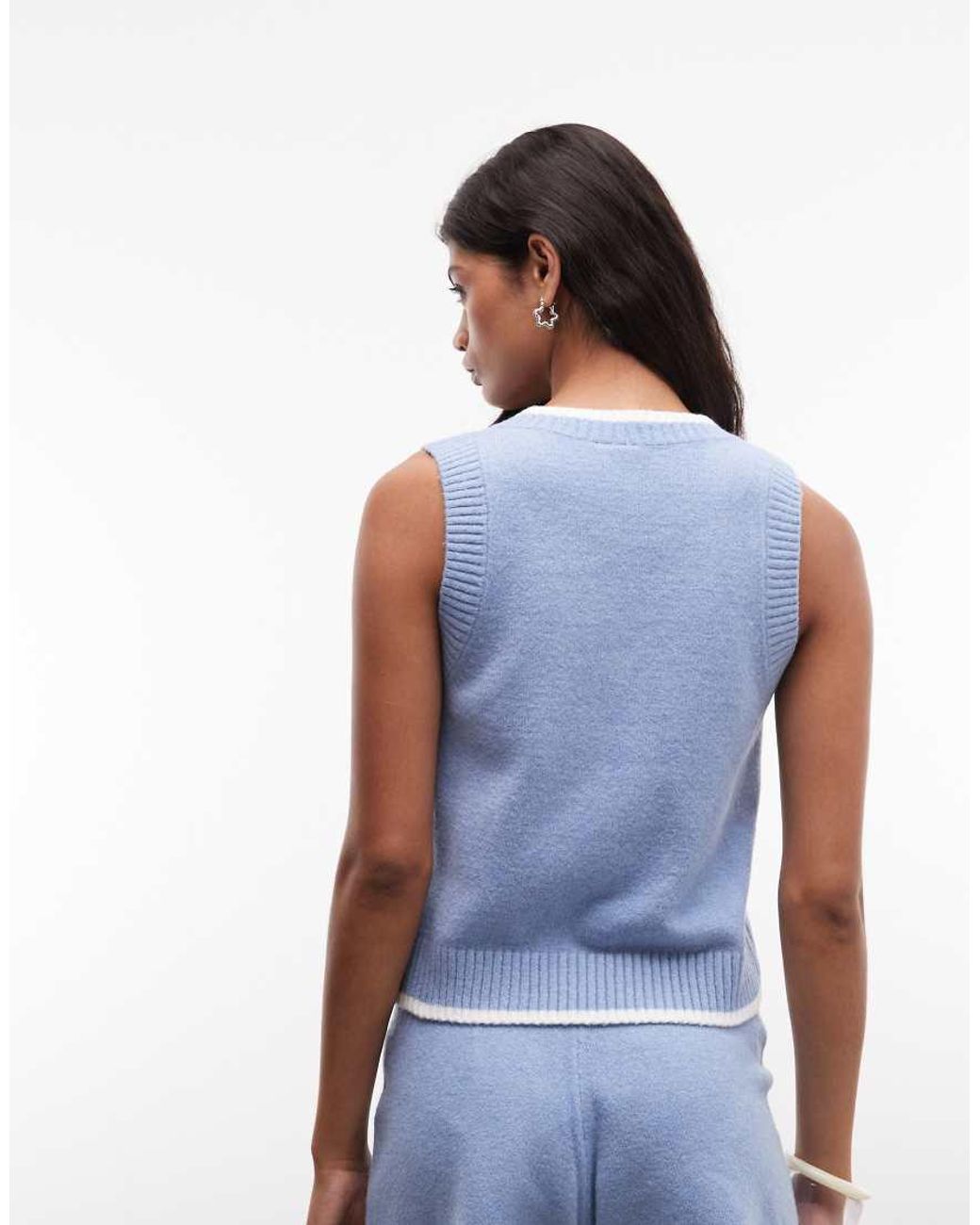 Nike Blue Knitted Vest