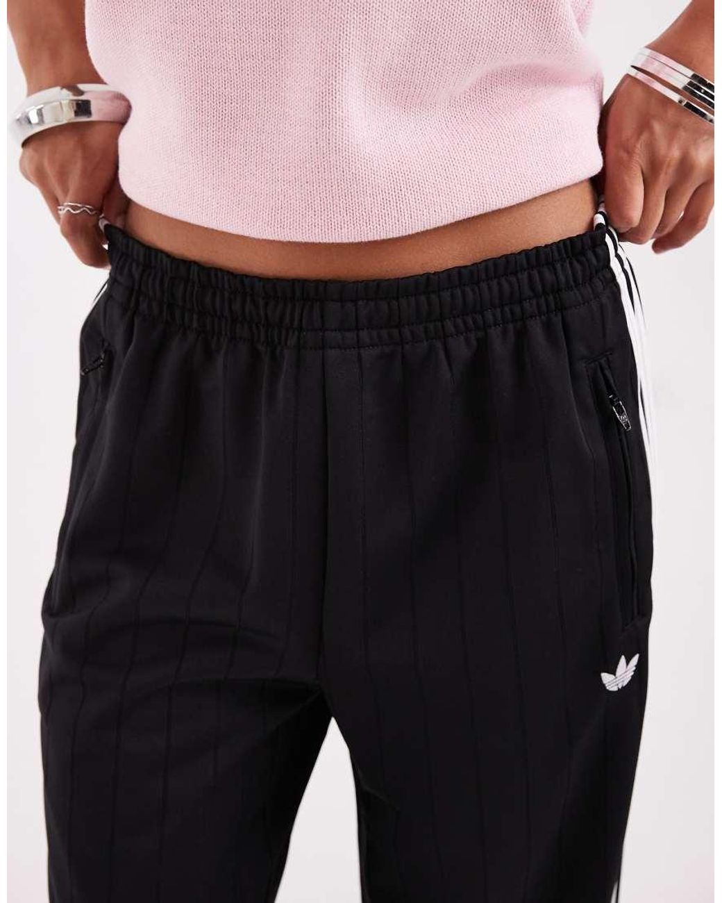 Adidas Originals Black Firebird Loose Track Pants