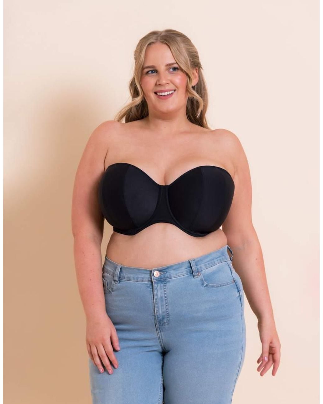 Curvy Kate Blue Luxe Strapless Multiway Fuller Bust Bra