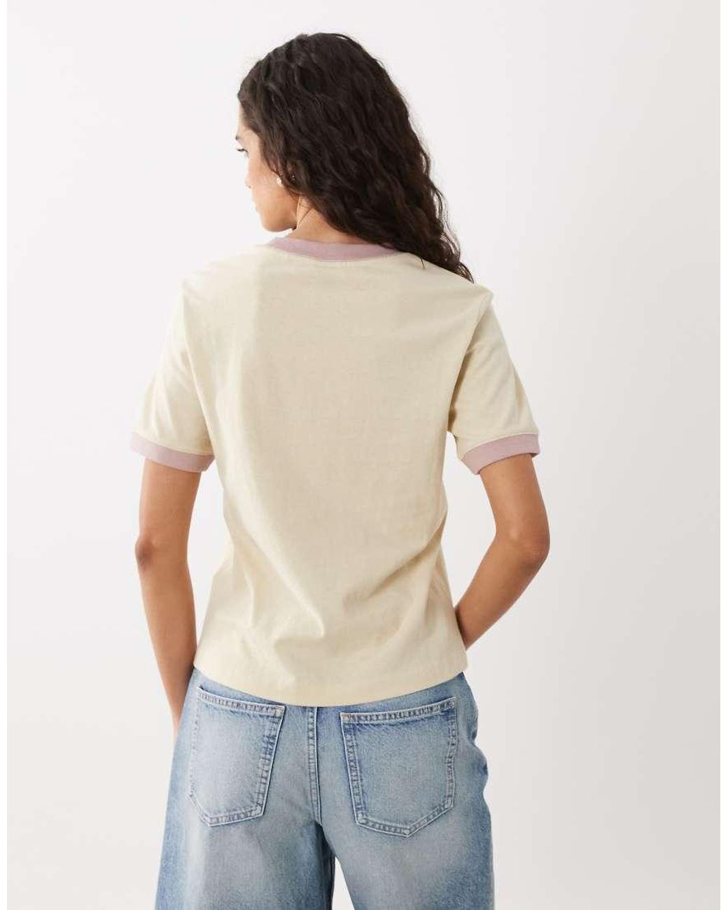 Boss Brown Script Logo T-shirt
