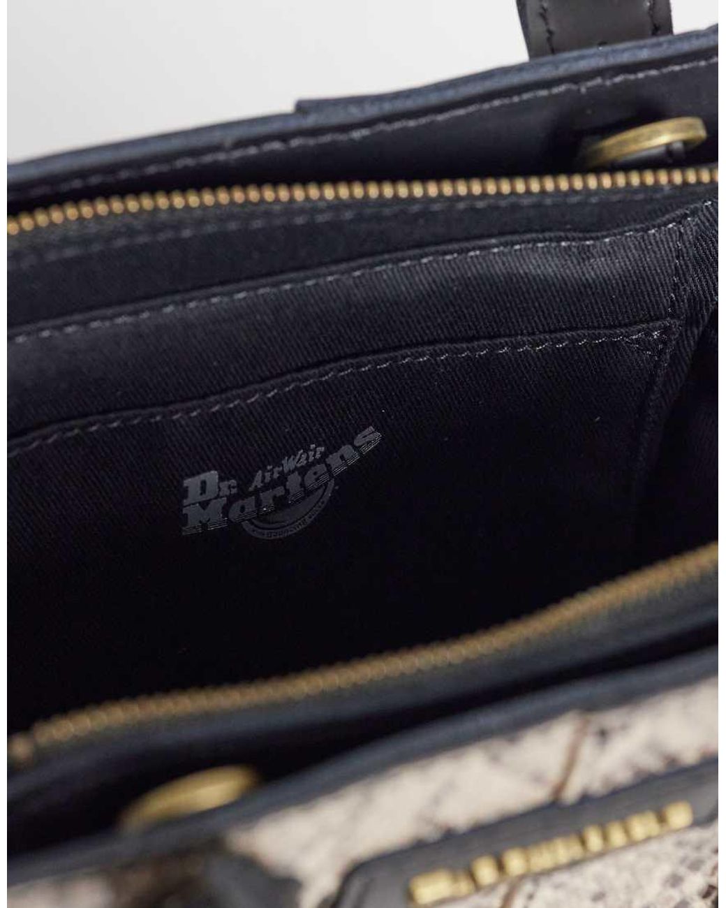 Dr. Martens Black Xs Tote Bag