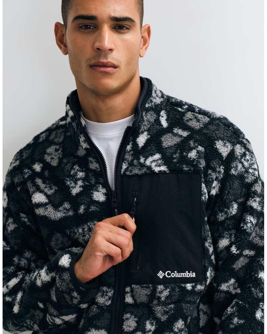 Columbia Blue Street Tech Csc Mtn Printed Fleece for men
