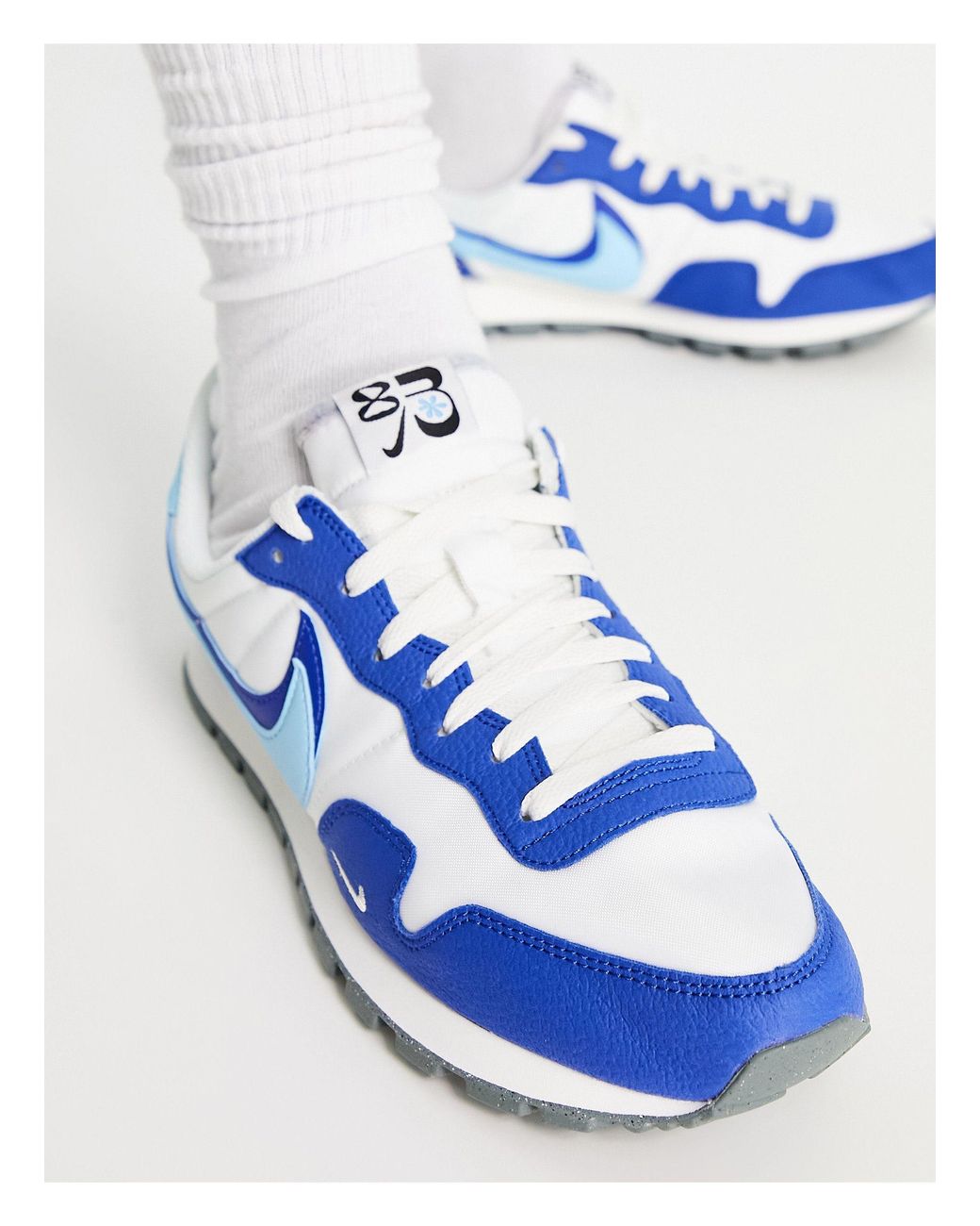 Nike Pegasus 83 Fibre Sneakers in Blue for Men | Lyst
