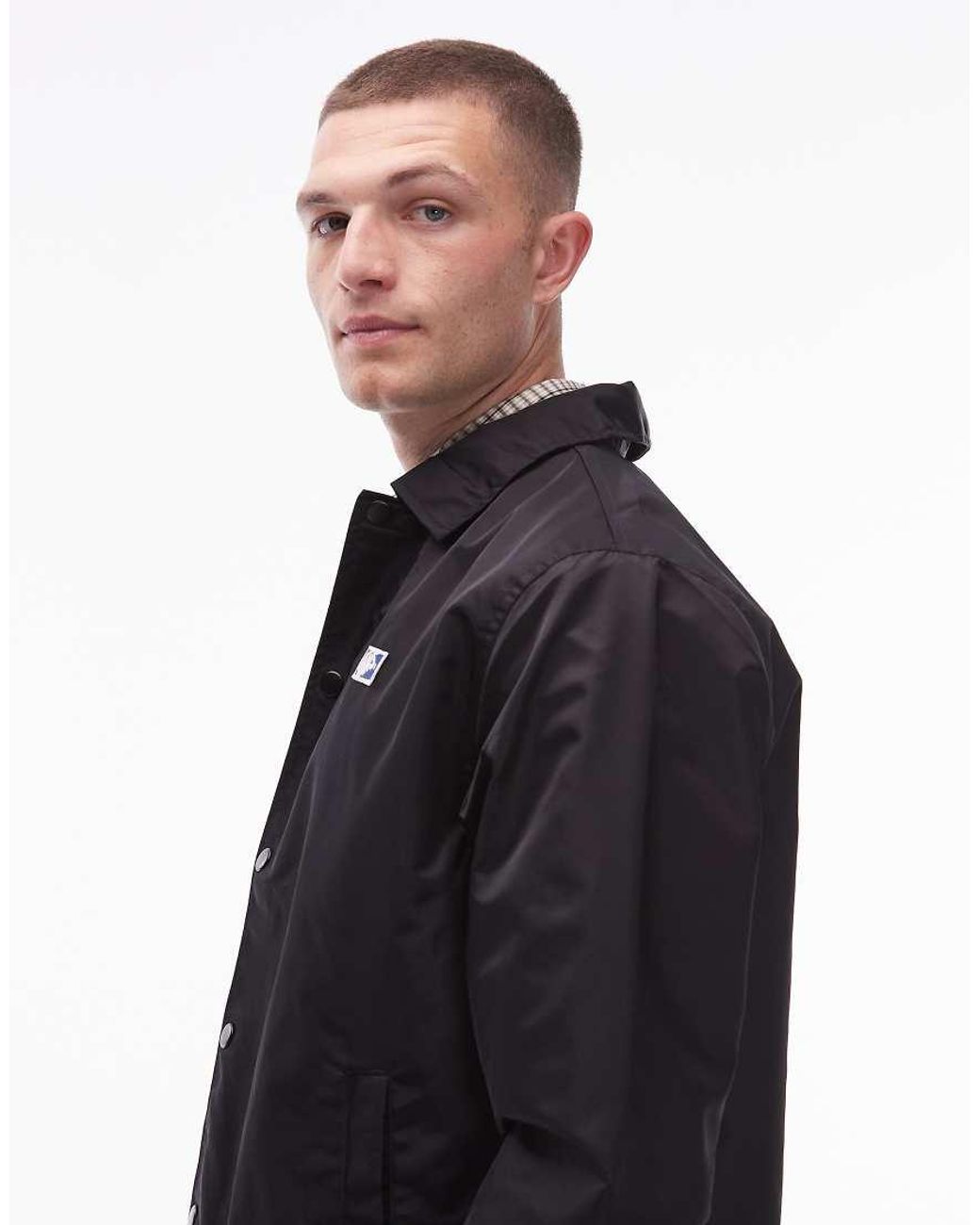 Vans Blue Torrey Nylon Coach Jacket for men