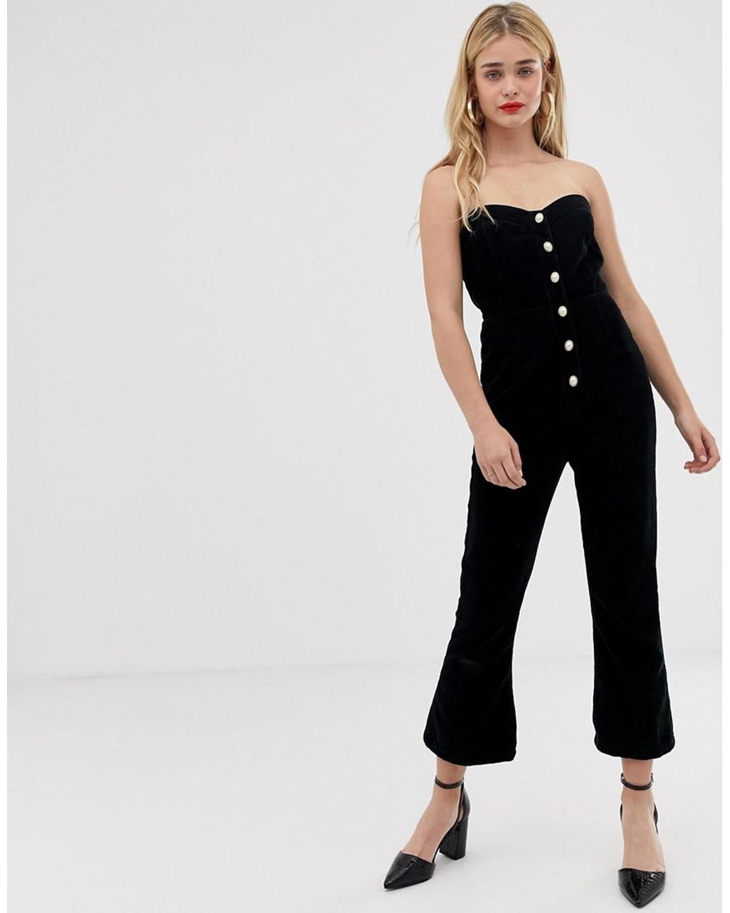 black cord jumpsuit