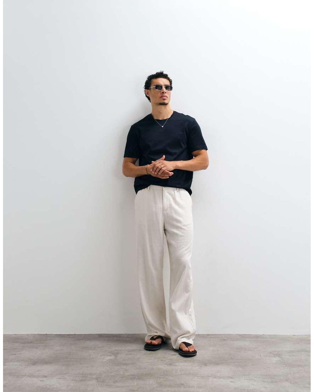 Mango Blue T-shirt for men