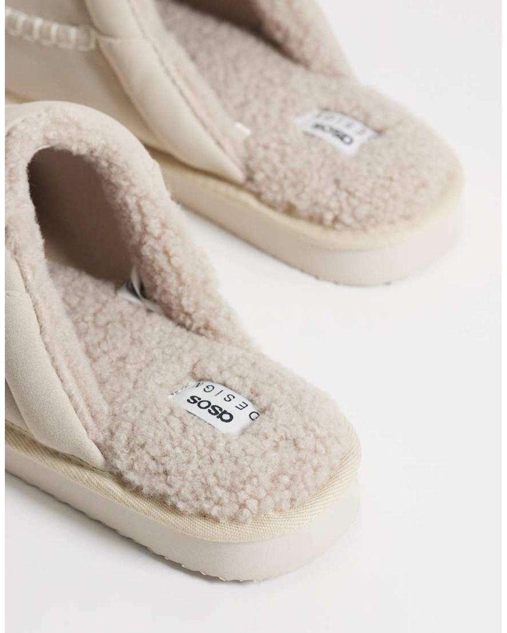 ASOS White Slippers for men