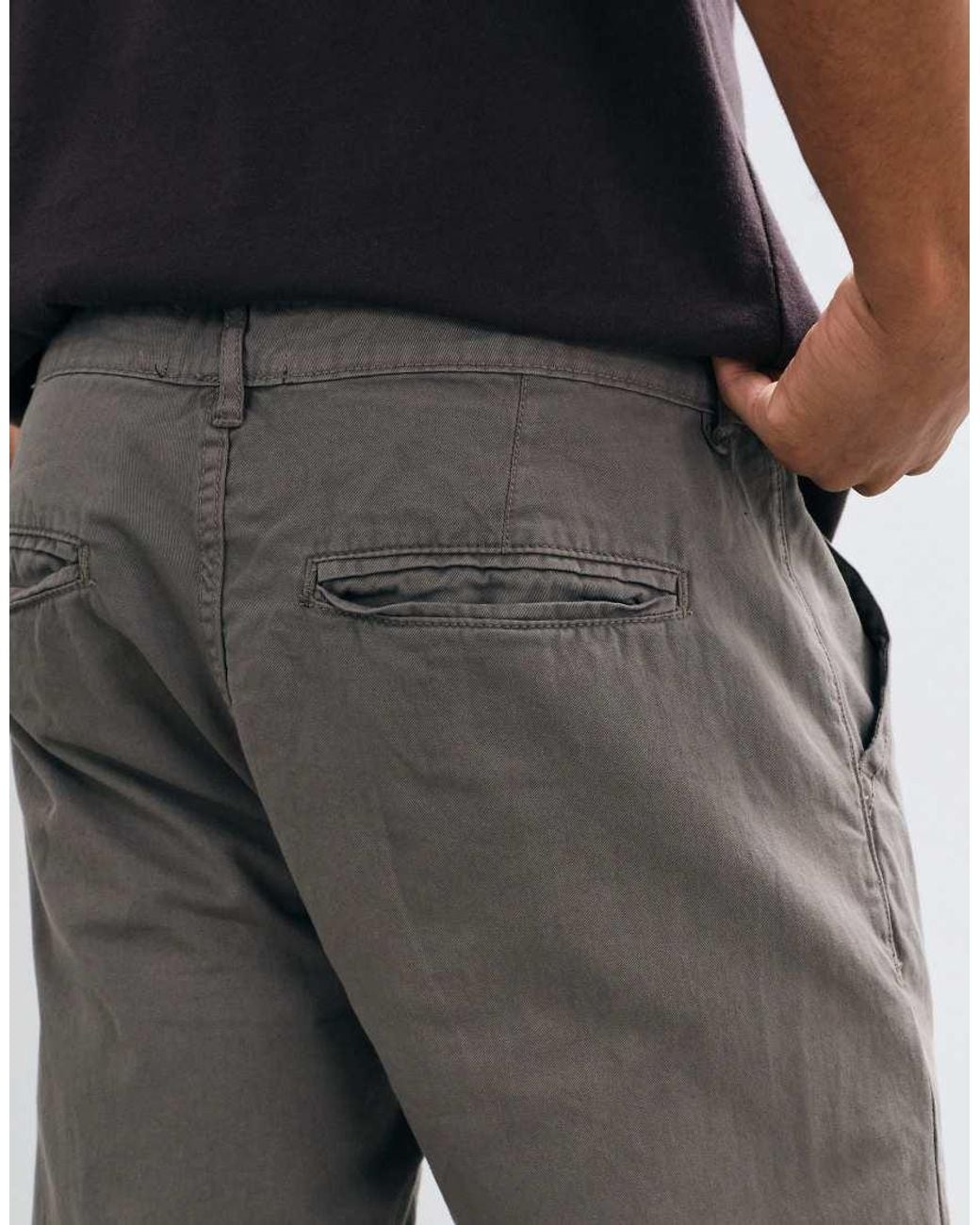 Brave Soul Blue Chino Trousers for men