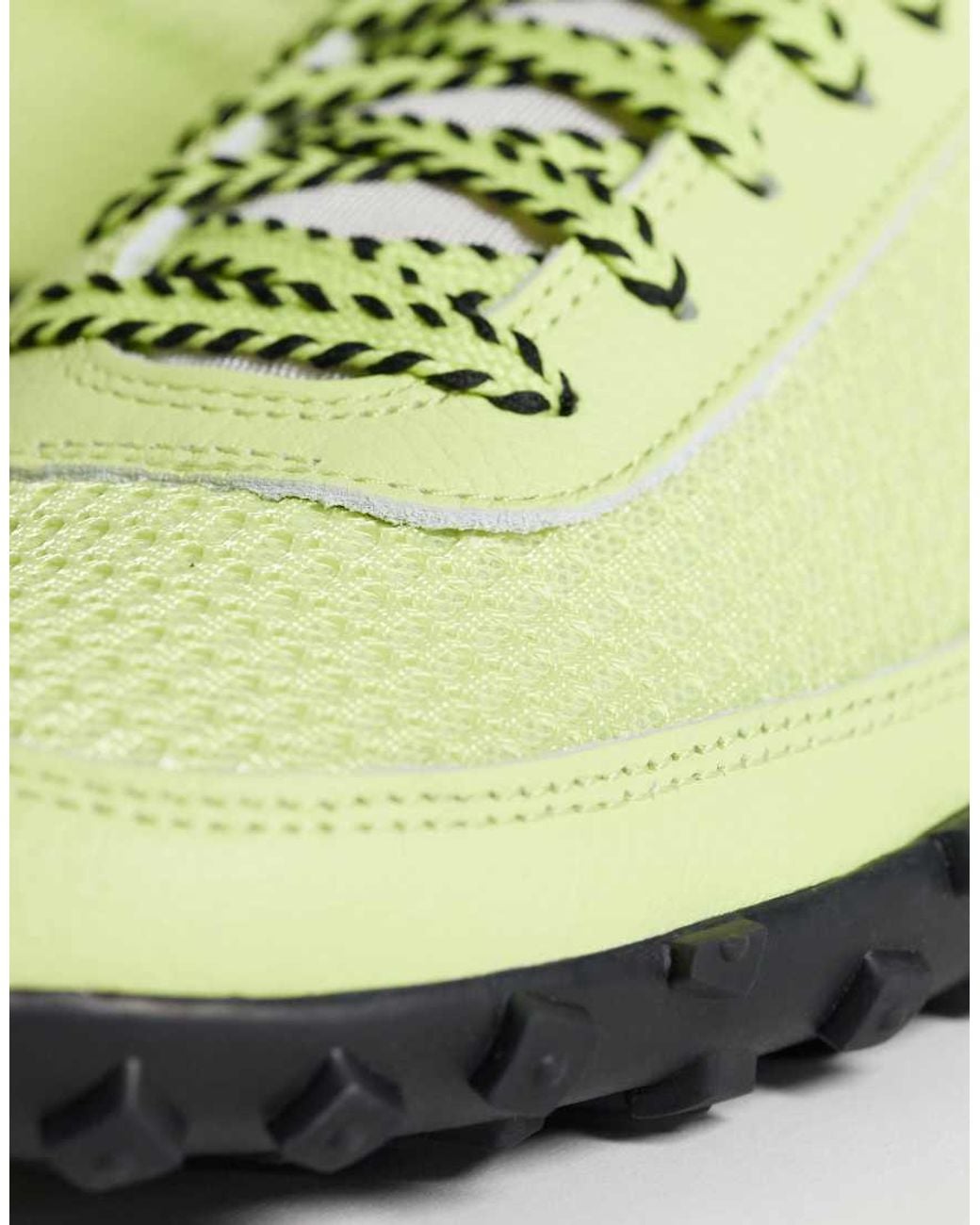 Nike Green Waffle Racer Mesh Trainers for men