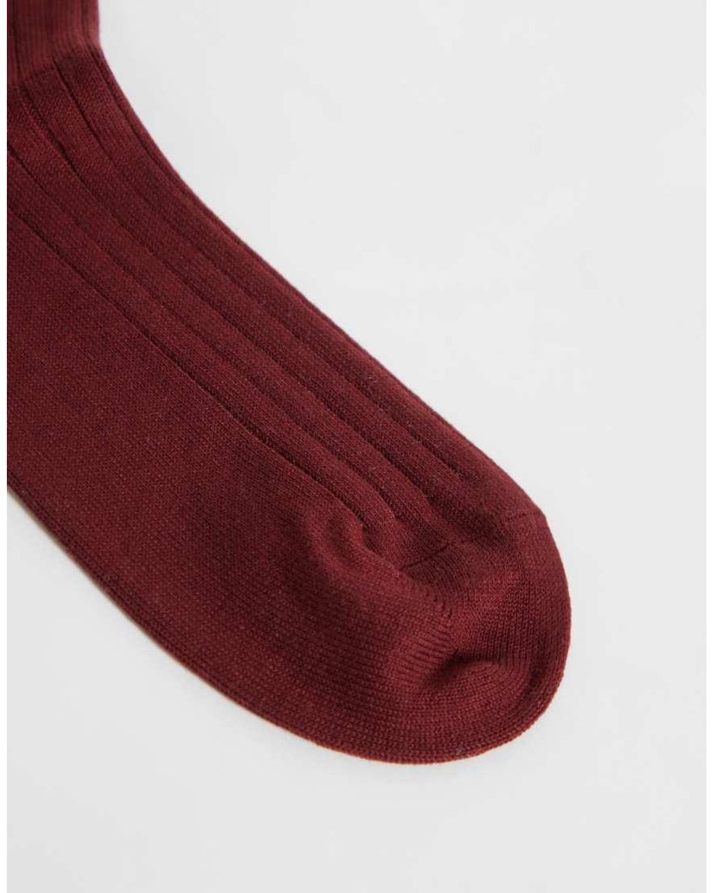 & Other Stories Red Cotton Socks