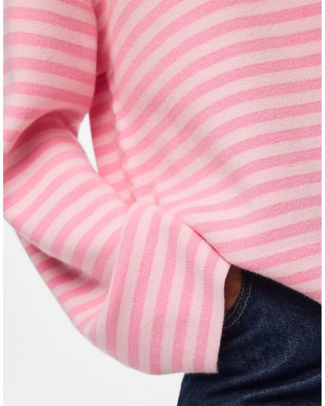 Pieces Pink Knitted Pullover