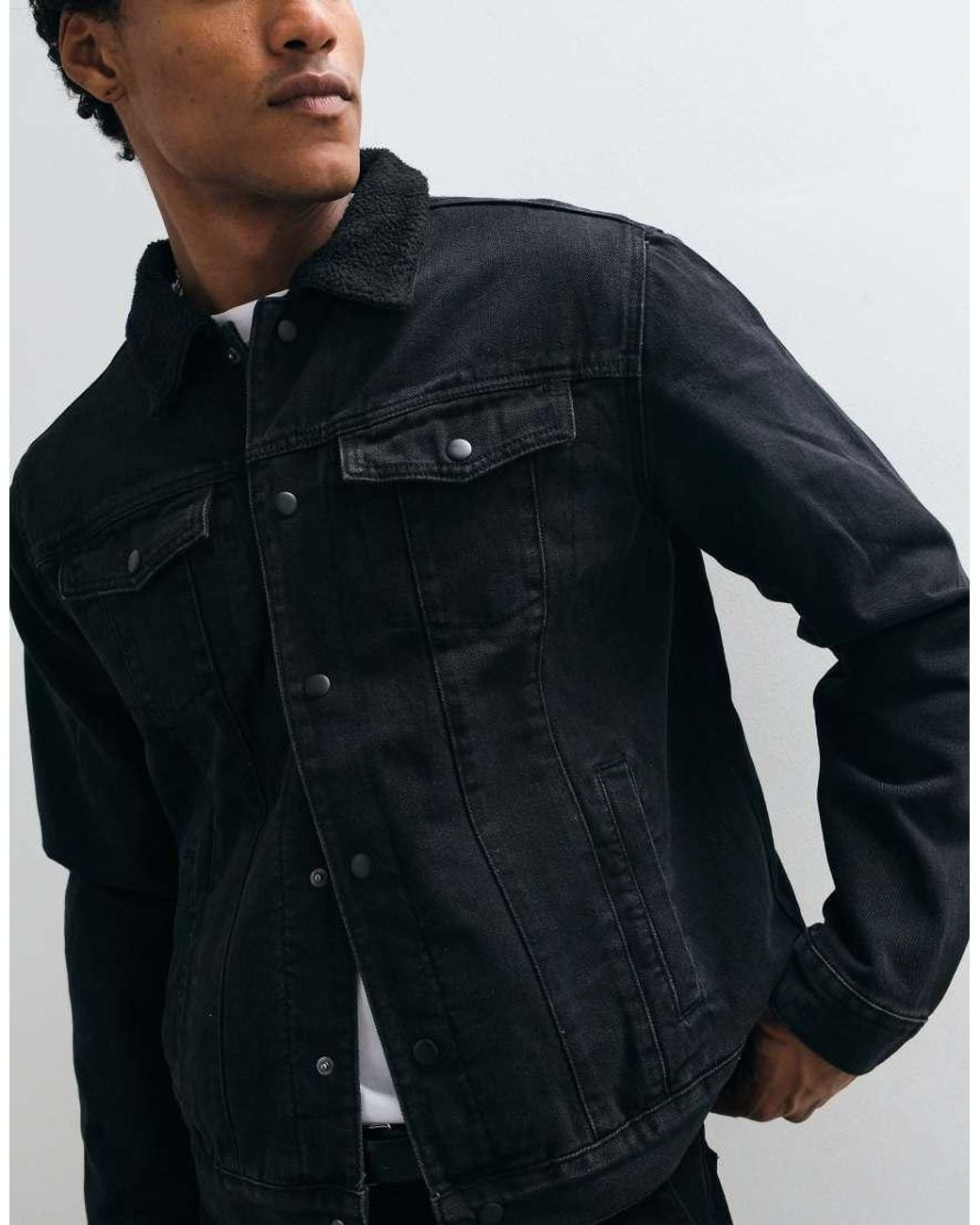 Regatta Blue Tahoe Shearling Lined Jacket for men