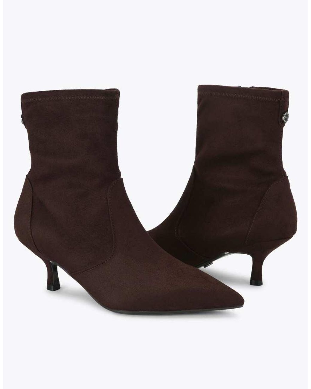 Carvela Kurt Geiger Brown Spirit Ankle Boots