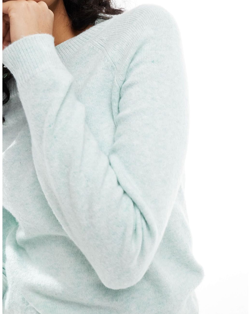 Pull ras ONLY en coloris White