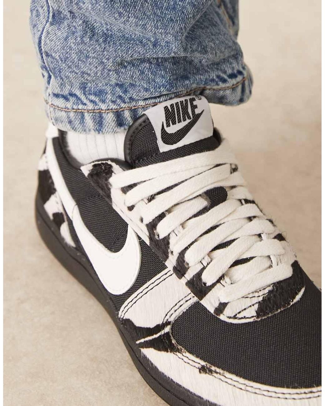 Nike Natural Field General Pony Hair Trainers