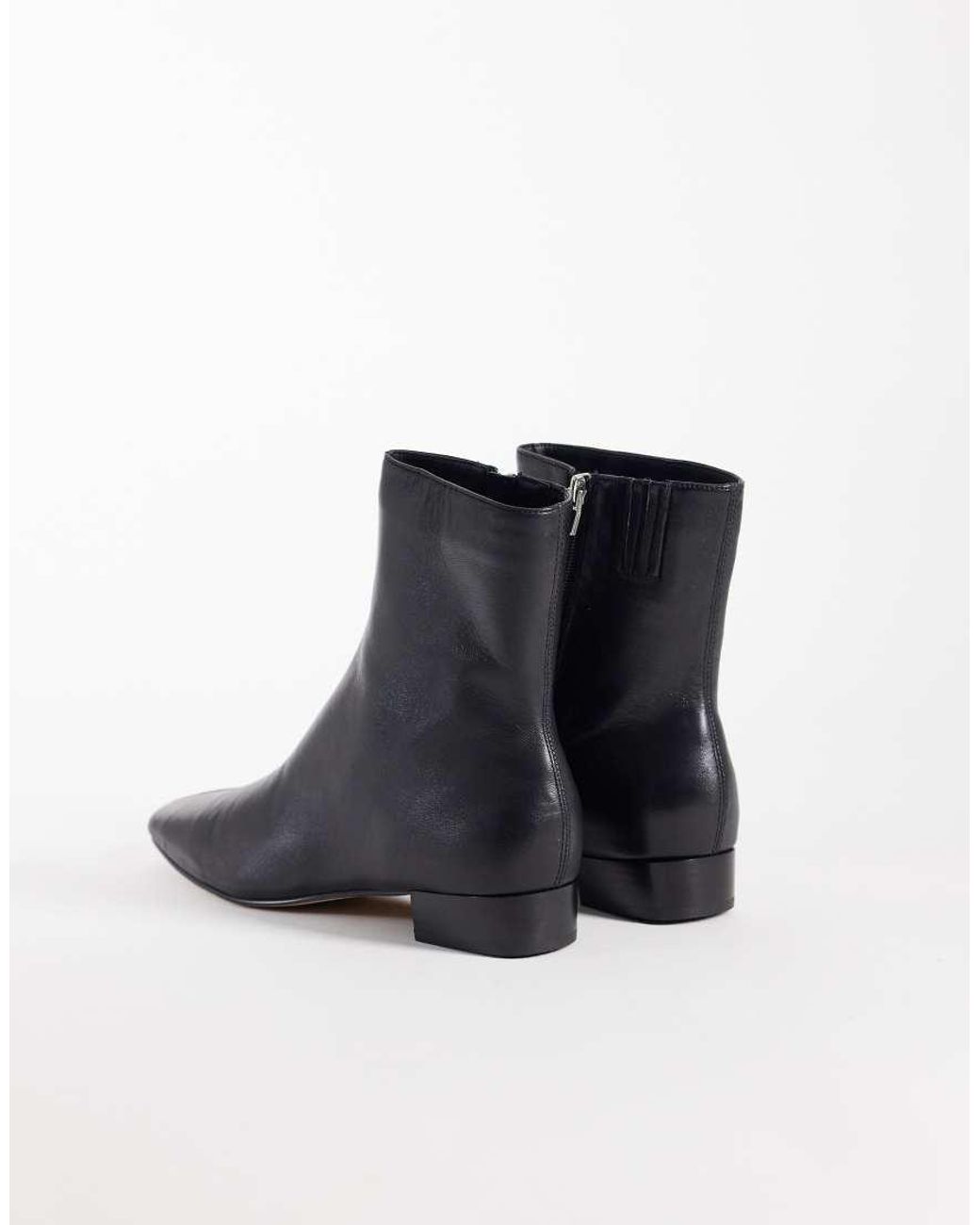 Dolce Vita Black Tarine Chisel Toe Low Ankle Boots