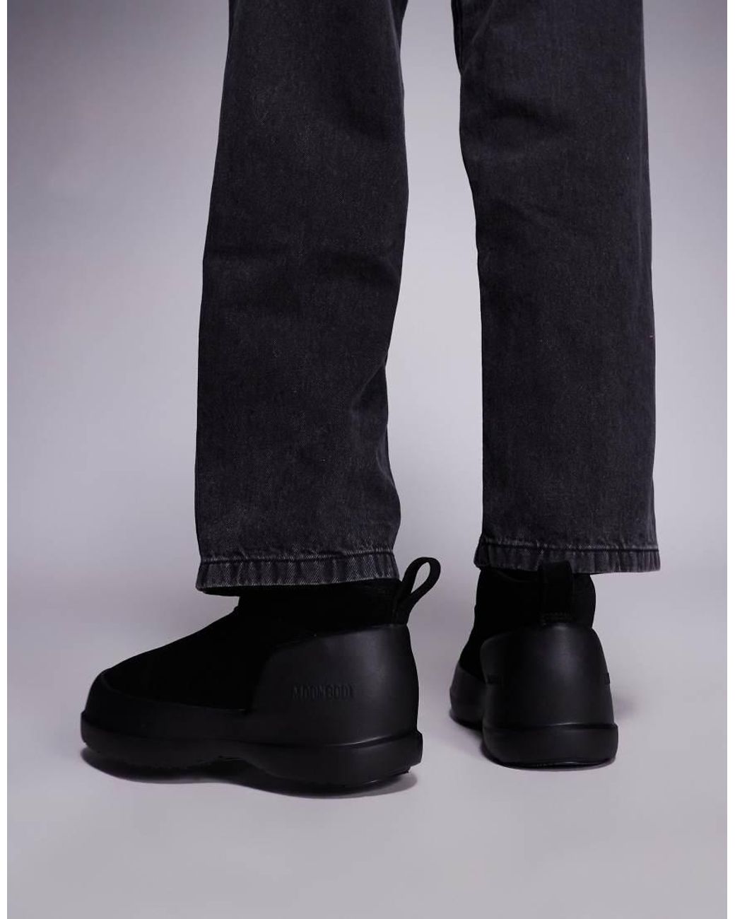 Moon Boot Black Moonboot Mezzaluna Boot
