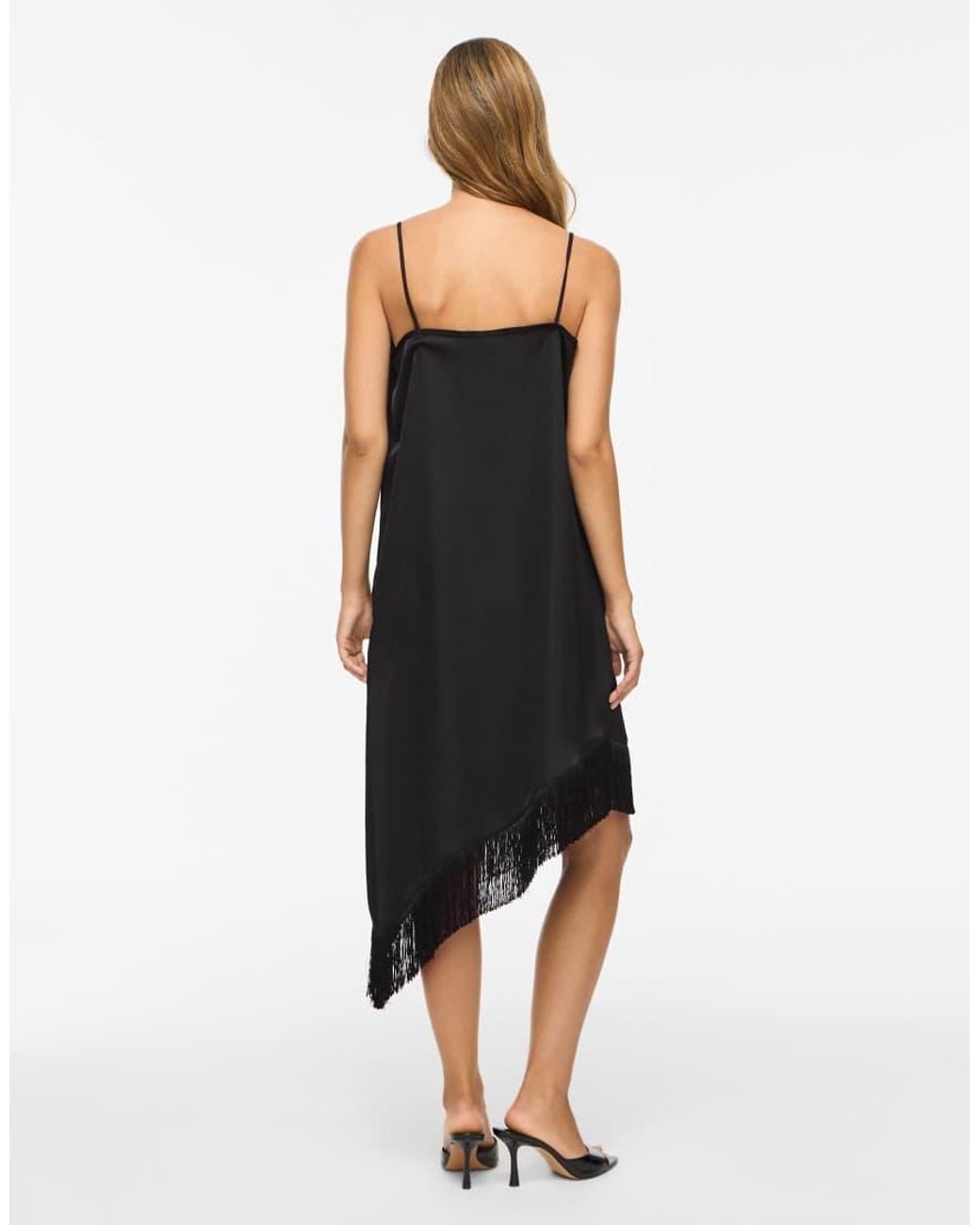 Vila Black Slip Dress