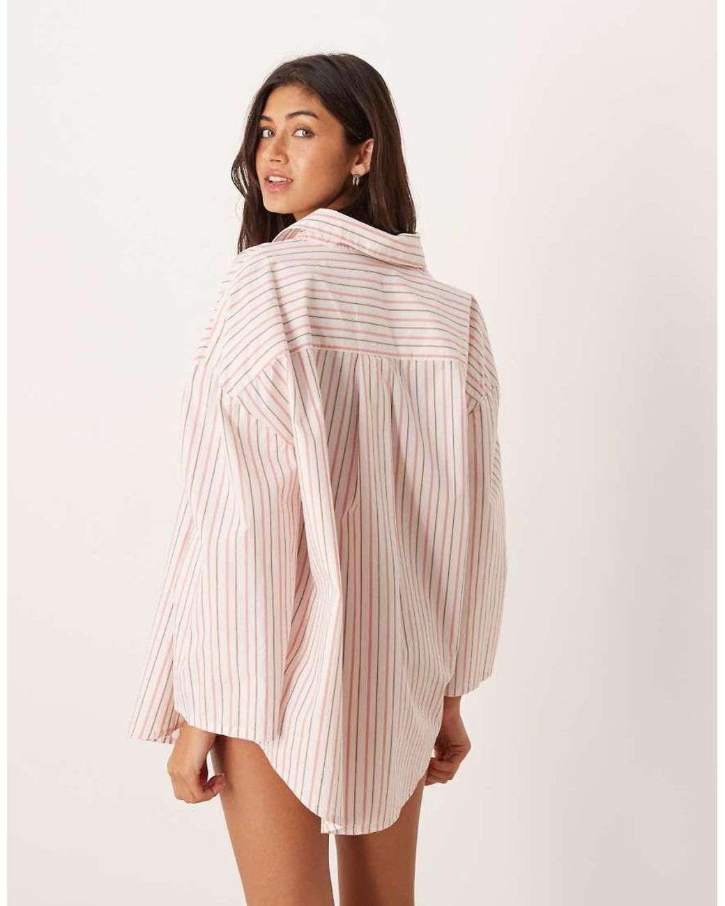 Calvin Klein Pink Relaxed Poplin Shirt