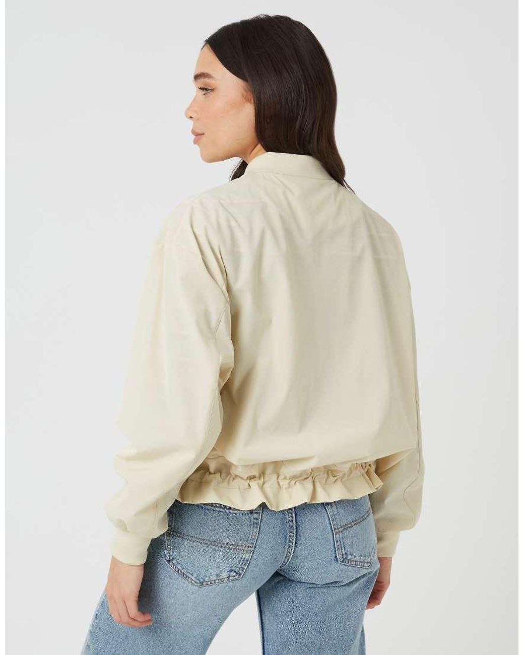 Brave Soul Natural Windbreaker Style Jacket