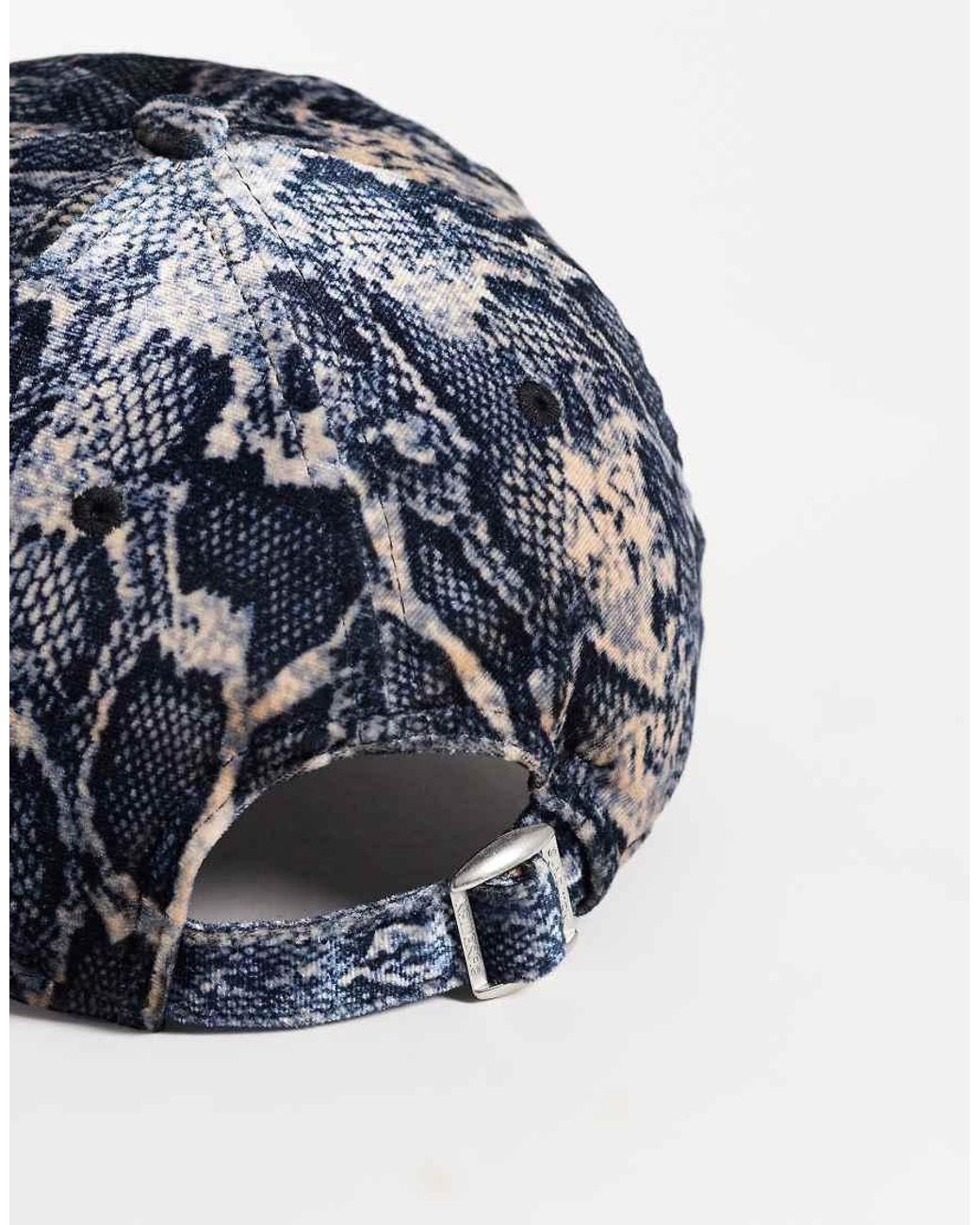 KTZ Blue Ny Yankees 9Forty Snake Print Cap