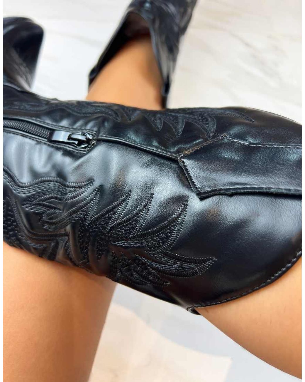 GIA STUDIOS Blue Cowboy Western Boots