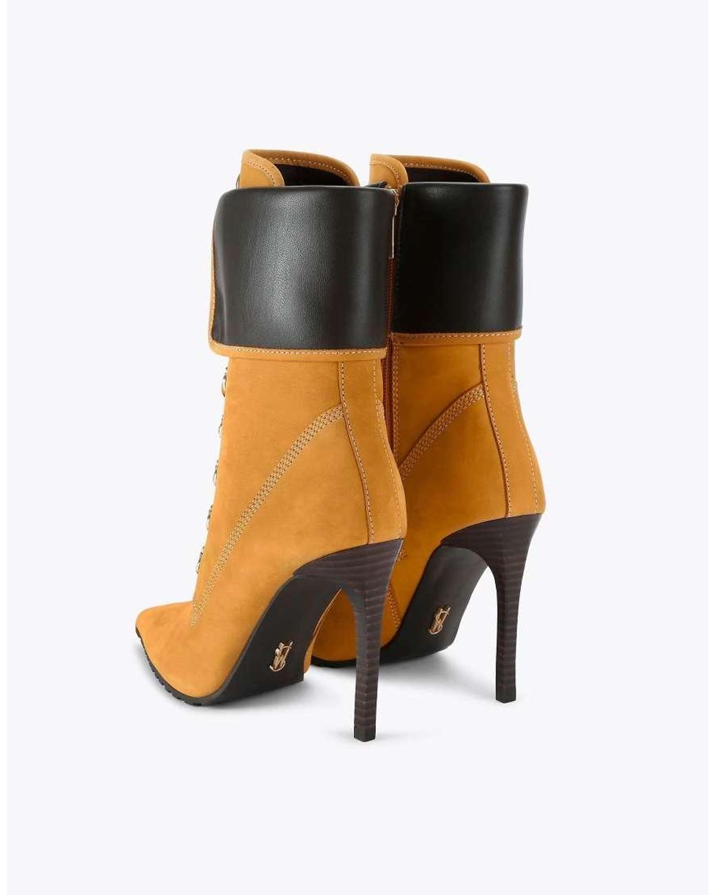 Steve Madden White Morals Wheat Nubuck High Ankle Boots