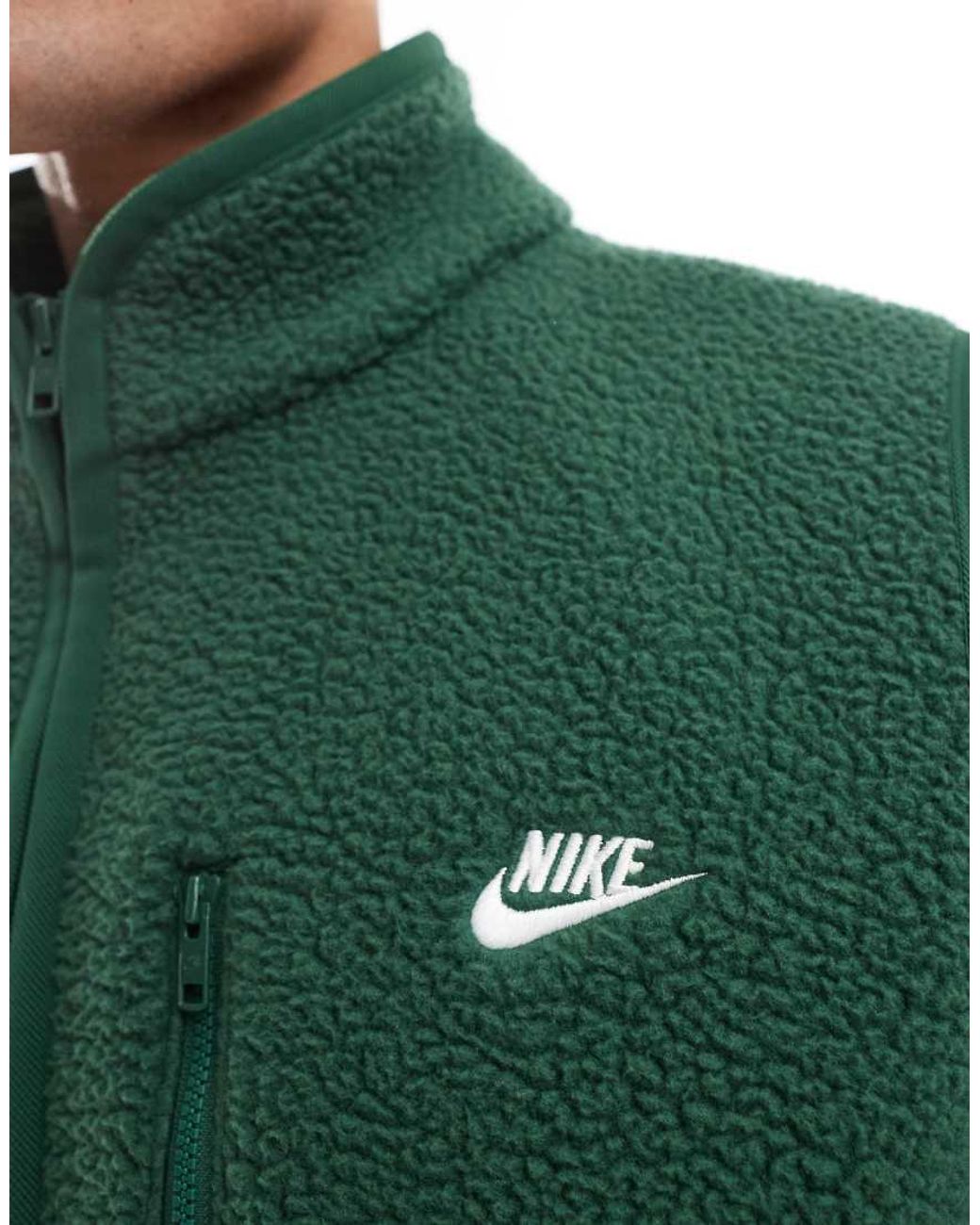 nike winter fleece gilet