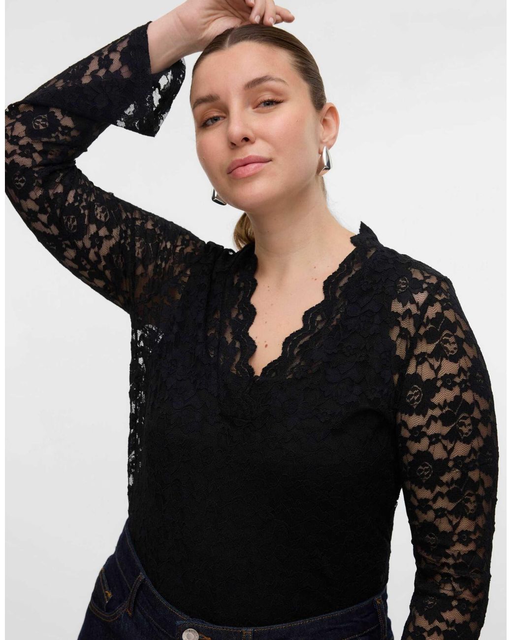 Top Vero Moda en coloris Blue