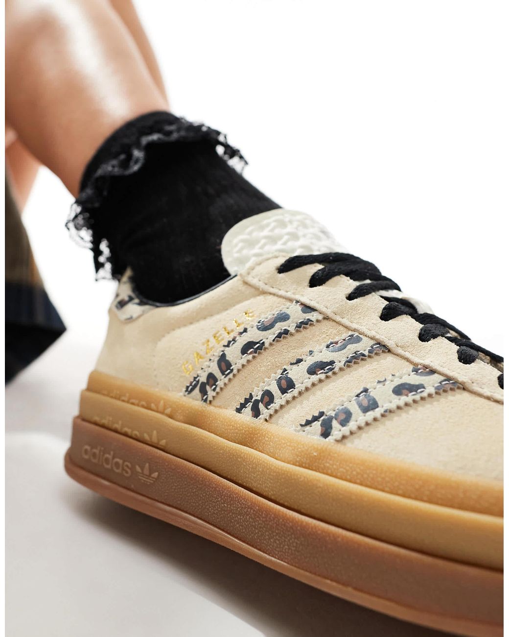 adidas gazelle silver green womens Women's adidas Originals Gazelle Bold Shoes Clear Sky main image 1