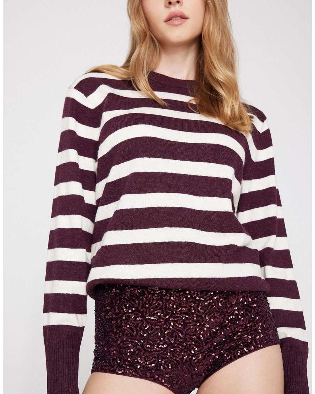 Tezenis Purple Sequin Hot Pants