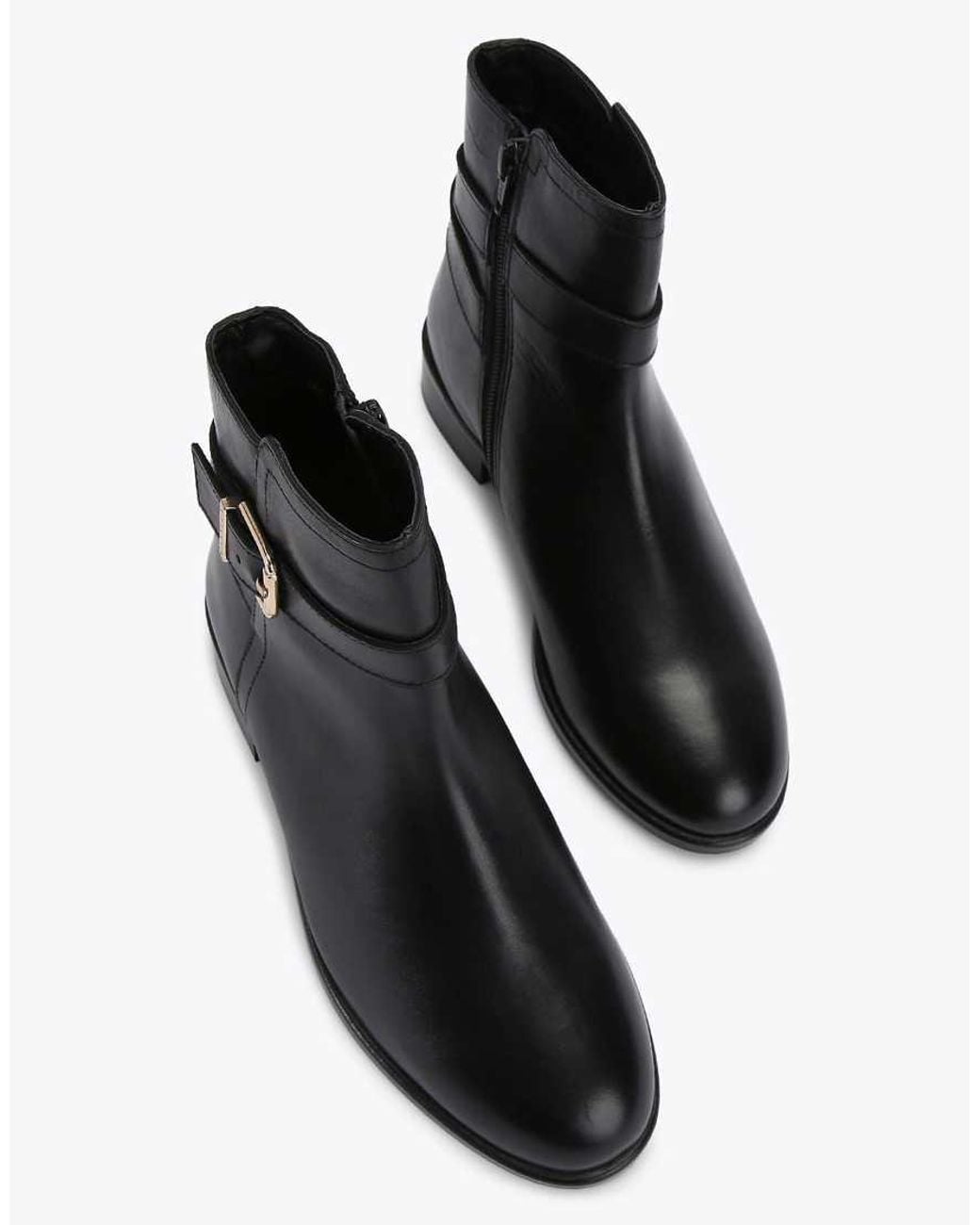 Carvela Kurt Geiger Black Pienza Boot Low Ankle Boots