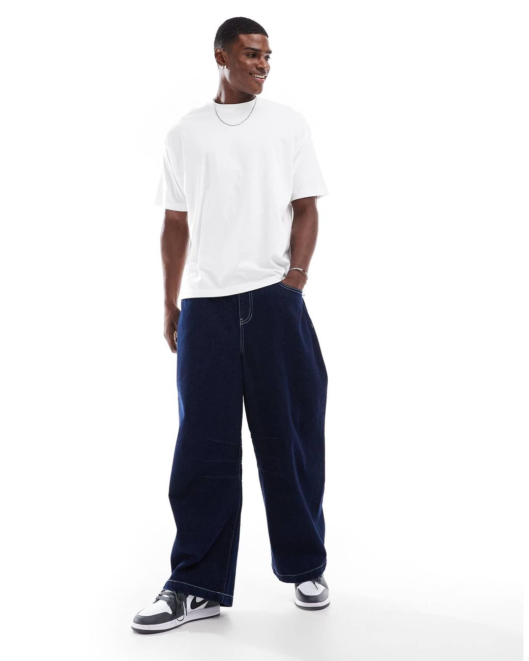 ASOS – 2er-pack basic-t-shirts in White für Herren