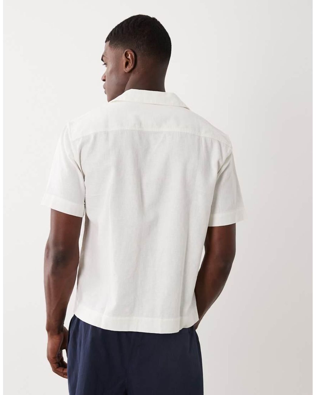 Abercrombie & Fitch Brown Resort Graphic Short Sleeve Shirt for men