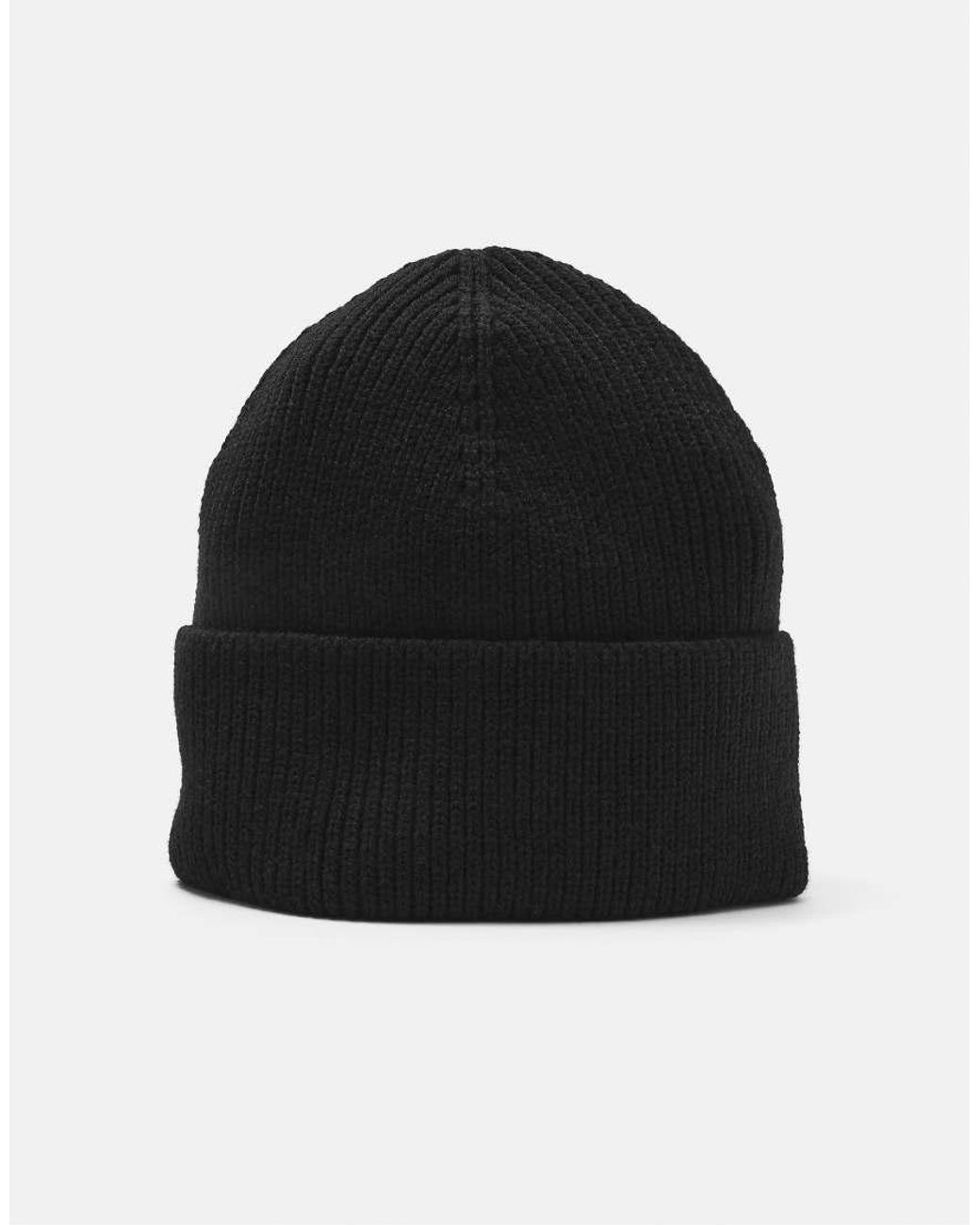 Pull&Bear Basic Beanie in het Black voor heren