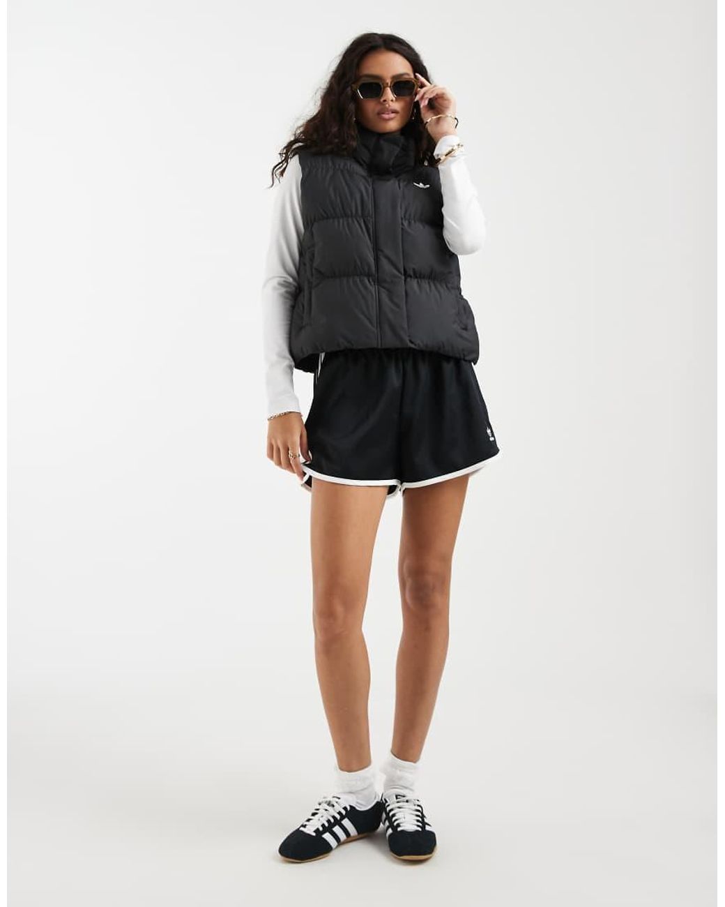 Adidas Originals Black Padded Gilet